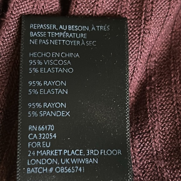 Silence and Noise long sleeve top size Small - Picture 9 of 9